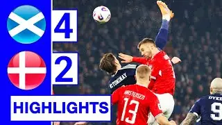 Scotland vs Denmark 4-2 Highlights - Scott McTominay Goal | European Qualifiers 2026