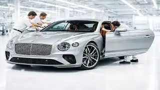 Installing Headliner & Sun Visors: Bentley Continental GT Speed Luxury Interior Build