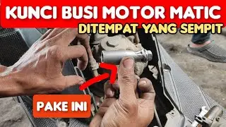 Kunci busi segala medan, sempit, extream..? pake ini mudah banget..!!