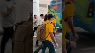 #dhoni Spotted at Airport #bollywood #cricket