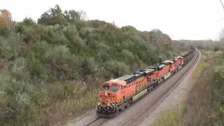Radio Chatter Before BNSF Coal Train Decends Agency Hill