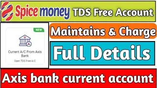 Spice Money TDS Free Current Account !! How To Open Spice Money Current Account !! Reatiler Nayan