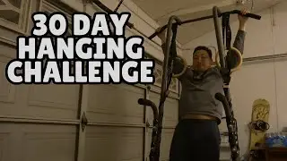 30 DAY HANGING PULL UP BAR CHALLENGE!
