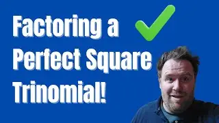 Problem 10: Factor 16x&sup2; - 40x + 25 (a PERFECT SQUARE TRINOMIAL!)
