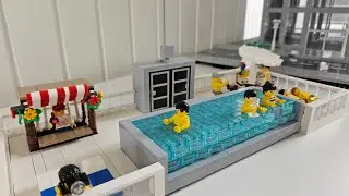 Building a Ultimate LEGO&reg; Rooftop Terrace with Infinity Pool 🏊 | Update #3
