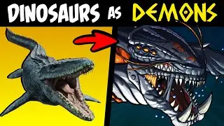 What if DINOSAURS Were DEMONS?! P2 (Lore & Speedpaint)