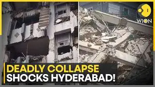 Hyderabad Building Collapse: Two Dead, One Injured | Illegal Construction Under Scanner