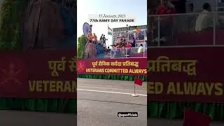 77th Army Day Parade Pune 🇮🇳🪖❤️