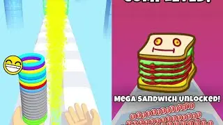 Food Run Vs Popsicle Stack - Gameplay Walkthrough Android IOS- All Level Max Tiktok