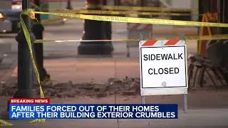 Residents ordered to evacuate after building exterior crumbles in Aurora, officials say