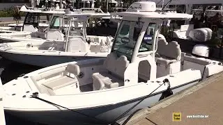 2021 Everglades 235 Center Console Motor Boat Walkaround Tour - 2020 Fort Lauderdale Boat Show