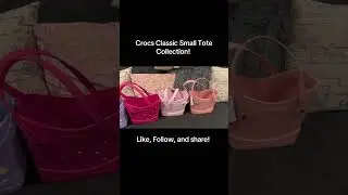 Crocs Classic Small Tote Collection! #crocsclassic