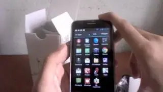Распаковка и первые впечатления от ZTE Acqua V880E