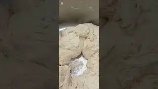 mixing the dough for the bread 🍞 to bake