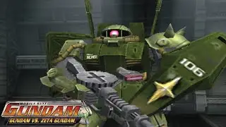 Mobile Suit Gundam: Gundam vs. Zeta Gundam - Hizack/Hizack Custom ALL MOVES