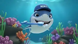 Myj zęby z rekinem Miko! 🦈🎶🪥| Wesoła piosenka dla dzieci