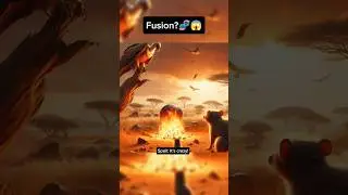 RAT🧬VULTURE🧬FIRE/ Wow #roadto10k #viral #fusion #ai #animals #fypシ #dna #hybrid #rat #vultures #fire