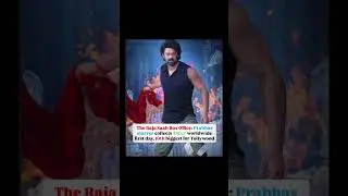 The Raja Saab Opens Overseas With Modest Numbers 📉🌍 #rajasaab #prabhas #southcinema