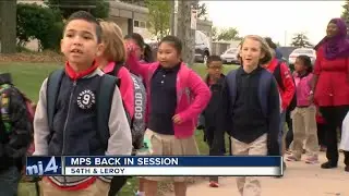 MPS students head back to school in uniform