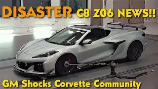 DEVESTATING C8 Z06 News!  New Corvette Z06 Orders Halted!