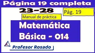 Manual Mat - 014 p&aacute;g 19 | 23-28 Racionalizaci&oacute;n / UASD