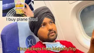Delhi to Amritsar travel with Indigrow flight | I buy plane food