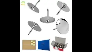 Dingli 90 PCS Thumb Tacks Colored push Cork board