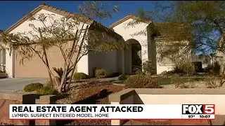 Las Vegas real estate agent attacked at model home, police say