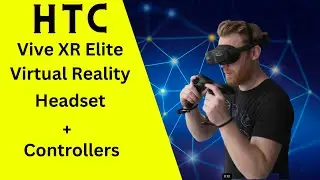 HTC Vive XR Elite Virtual Reality Headset + Controllers | HTC Vive XR Elite Review