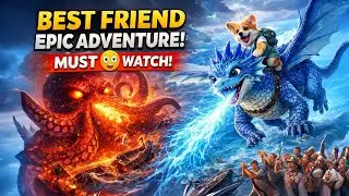 A Puppy Saved a Baby Sea Dragon… Years Later It Saved His Life 🐶🐉🌊 | Emotional Fantasy Story