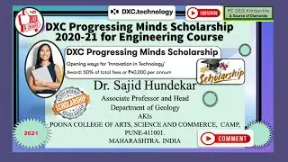 DXC Progressing Minds Scholarship for Engineering course 2020 21
