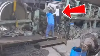 😱PAPER MILL ACCIDENT