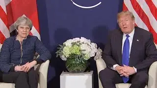 Trump kicks off trip to Davos with 