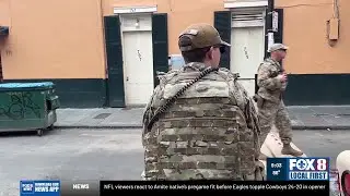 Louisiana National Guard mobilized troops to support ICE across the state