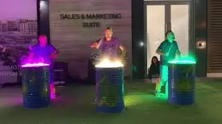 MX: LED Water Drum Show Ref#2455 AAC