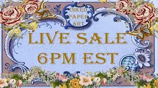 🔴LIVE SALE NEW VICTORIAN GERMAN SCRAP Paper Ephemera Junk Journal Supply Mixed Media Art