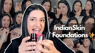 Swatching all My Favourite Foundations | Best foundations | Bridal Makeup Artist Vanity in 2025