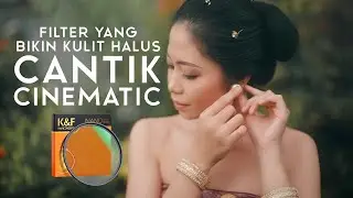 K&F Concept Black Diffusion Black Mist 1/4 Dreamy Filter Untuk Cinematic Video