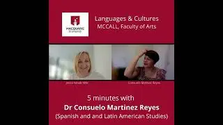 '5 ᴍɪɴᴜᴛᴇs ᴡɪᴛʜ L&C sᴛᴀғғ': 𝗗𝗿 𝗖𝗼𝗻𝘀𝘂𝗲𝗹𝗼 𝗠𝗮𝗿𝘁𝗶𝗻𝗲𝘇 𝗥𝗲𝘆𝗲𝘀 ( Spanish and Latin American Studies)
