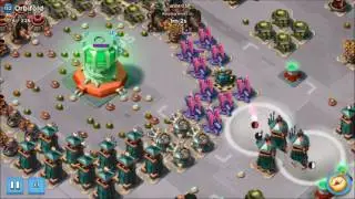 Boom Beach Orbifold of Dead End 50 Men Task Force - Done almost Solo by 51 Level Player