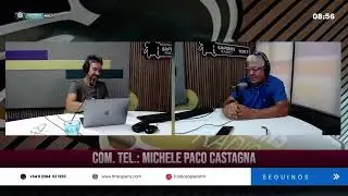 JOS&Eacute; LU&Iacute;S BENEDETTO nos comunic&oacute; con el CORREDOR italiano MICHELE PACO CASTAGNA.