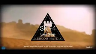Arknights Tutorial: SK-4 Base Siege