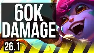 TRISTANA & Blitzcrank vs JINX & Sona (ADC) | 9k gold comeback, 60K damage | EUNE Master | 26.1