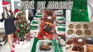 YILBAŞI MENÜSÜ 📋 YILBAŞI MEZESİ  🍽 | HOŞ GELDİN 2022 🕛 | EVDE YILBAŞI VLOG