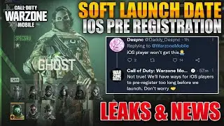 Warzone Mobile Soft Launch / Global Beta Release Date - iOS Pre Registration , All New Operators