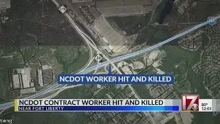 NCDOT worker hit and killed near Fort Liberty
