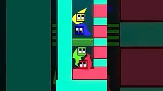 Epic Square Race! #squarerace #usa #memes #funny #satisfying