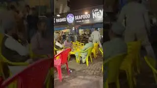 Barbeque Fish at Rashid Seafood Karachi #food #foodlover #highlights #viral
