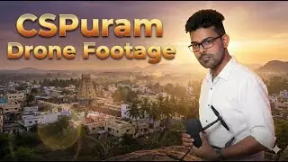 Chandrashekharpuram city drone shot | Free drone stock shot |