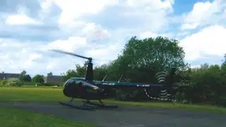 helikoptertur fra Egernsund over Broager Land og tilbage